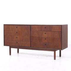 Jack Cartwright Jack Cartwright for Founders Mid Century Walnut Lowboy Dresser - 4072671