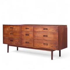 Jack Cartwright Jack Cartwright for Founders Mid Century Walnut Lowboy Dresser - 4255350