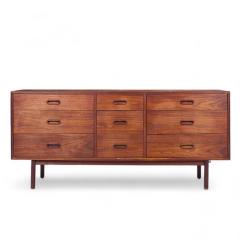 Jack Cartwright Jack Cartwright for Founders Mid Century Walnut Lowboy Dresser - 4255352