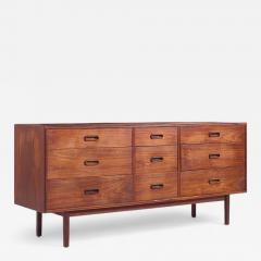 Jack Cartwright Jack Cartwright for Founders Mid Century Walnut Lowboy Dresser - 4256400