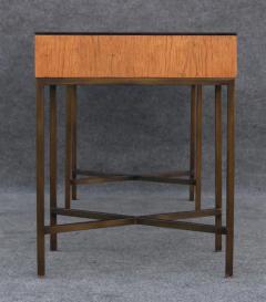 Jack Cartwright Restored Chestnut Bronze 4 Drawer Large Desk by Jack Cartwright for Founders - 3523472