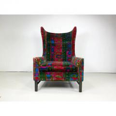 Jack Lenor Larsen 1960s Vintage Lounge Chair With Jack Lenor Larsen Upholstery - 3029235