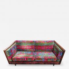 Jack Lenor Larsen Magnificent Milo Baughman Rosewood Loveseat Jack Lenor Larsen Mid Century Modern - 3034528