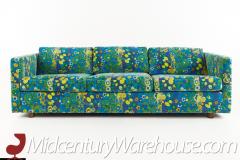 Jack Lenor Larsen Mid Century Turquoise Sofa - 2356598