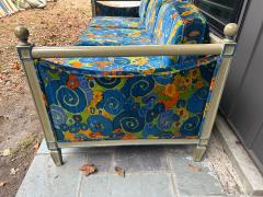 Jack Lenor Larsen Scrumptious Jack Lenor Larsen Sofa Hollywood Regency Mid Century - 4429377