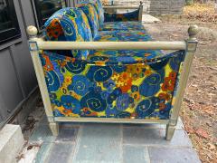 Jack Lenor Larsen Scrumptious Jack Lenor Larsen Sofa Hollywood Regency Mid Century - 4429381