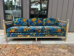 Jack Lenor Larsen Scrumptious Jack Lenor Larsen Sofa Hollywood Regency Mid Century - 4429382