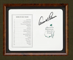 Jack Nicklaus and Arnold Palmer Signed Collage - 4154366