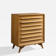 Jack Van Der Molen Chest Of Drawers in Oak USA 1950s - 4779694