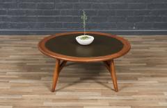 Jack Van der Molen Jack Van der Molen Sculpted Oak Leather Top Coffee Table - 4129131