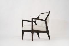 Jack Van der Molen Lounge Chair in Limed Oak by Jack Van Der Molen C 1950s - 3398108