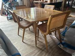 Jack Van der Molen Set 5 Jack Van Der Molen Cane Back Dining Chair Mid Century Modern - 4696909