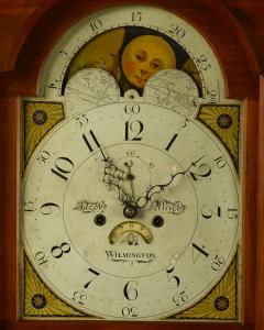 Jacob Alrich Wilmington Delaware Tall Case Clock by Jacob Alrich - 3078648