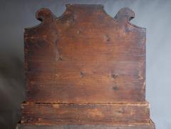 Jacob Arend South German walnut bureau cabinet on stand - 4787652