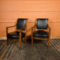 Jacob Freres A pair of nineteenth century French Jacob Fr res Consulat armchairs - 2128918