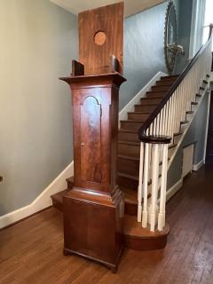 Jacob Gorgas INCREDIBLE PRE REVOLUTIONARY WAR GRANDFATHER CLOCK BY JACOB GORGAS - 2469637