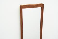 Jacob Hermann Jacob Hermann Teak Wall Mirror for Randers M belfabrik Denmark 1960s - 2283827