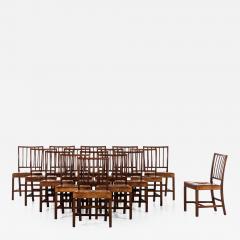 Jacob Kj r Jacob Kjaer Dining Chairs Model Paris Produced by Cabinetmaker Jacob Kj r - 1894294