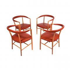 Jacob Kj r Jacob Kjaer Set of Four UN Chairs - 43362