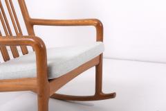 Jacob Kjaer Rocking Chair by Jacob Kj r in Teak Denmark 1960s - 1831050