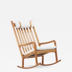 Jacob Kjaer Rocking Chair by Jacob Kj r in Teak Denmark 1960s - 1834341