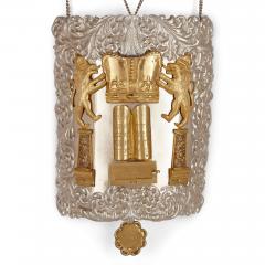 Jacob Langleben Silver gilt Judaica Torah breast plate by Jacob Langleben 1896 - 3743871