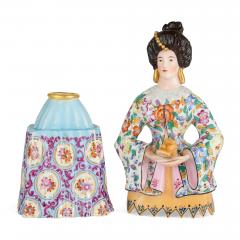 Jacob Petit Pair of Jacob Petit Orientalist porcelain bottles - 4198770
