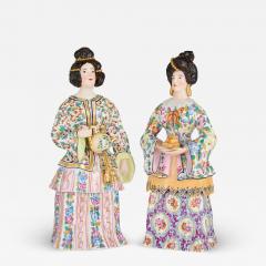 Jacob Petit Pair of Jacob Petit Orientalist porcelain bottles - 4199763
