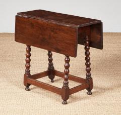 Jacobean Bobbin Leg Drop Leaf Table - 4212661