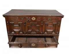 Jacobean Oak Coffer - 4643542