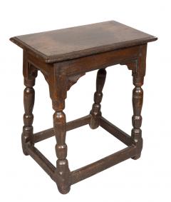 Jacobean Oak Joint Stool - 3741192