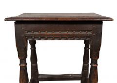 Jacobean Oak Joint Stool - 3741196