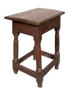 Jacobean Oak Joint Stool - 3741202