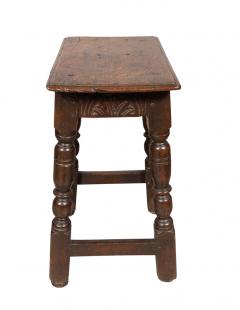 Jacobean Oak Joint Stool - 3741208