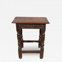 Jacobean Oak Joint Stool - 3759130