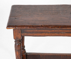 Jacobean Oak Joint Stool Bench with Pegged Construction - 3265189