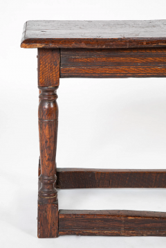 Jacobean Oak Joint Stool Bench with Pegged Construction - 3265207