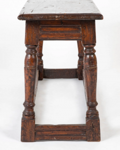 Jacobean Oak Joint Stool Bench with Pegged Construction - 3265222