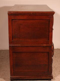 Jacobean Period Chest Of Drawers In Oak From The 17th Century - 3404820