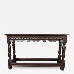 Jacobean Revival Oak Bench - 3759122