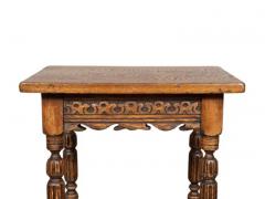 Jacobean Style Oak Stool - 4144009