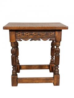 Jacobean Style Oak Stool - 4144051