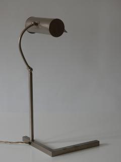 Jacobus Johannes Pieter Oud J J P Oud Rare Bauhaus Table Lamp by Jacobus Johannes Pieter Oud for W H Gispen 1920s - 1809327