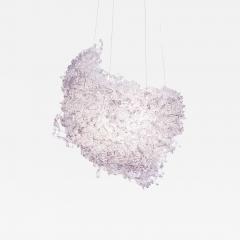 Jacopo Foggini Pink Resin Chandelier Mod Supernova by Jacopo Foggini - 3683266