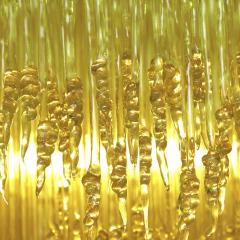 Jacopo Foggini Yellow Resin Chandelier Mod Sneeze B by Jacopo Foggini - 3663396