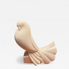 Jacques Adnet 1930s Art Deco Dove ceramic by Jacques Adnet - 4532019