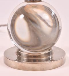 Jacques Adnet 1930s crystal ball lamp by Jacques Adnet - 910683