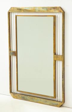 Jacques Adnet 1940s mirror in the style of Jacques Adnet - 878660