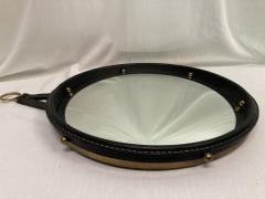 Jacques Adnet 1950s Convex Mirror by Jacques Adnet - 3536880