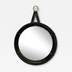 Jacques Adnet 1950s Convex Mirror by Jacques Adnet - 3540181